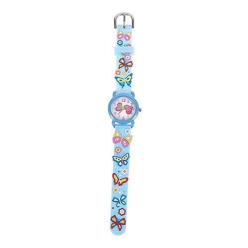 Veemoon Cartoon Kinderuhr wasserdichte Armbanduhr Für Mädchen Stylische Kinderuhr Mit Buntem Design Leicht Und Tragbar Für Schule Und Freizeit von Veemoon