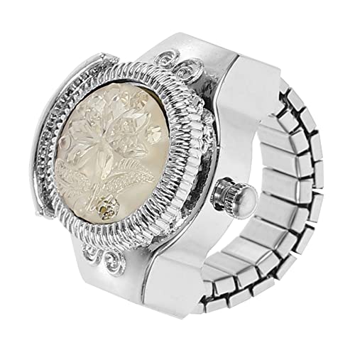 Veemoon Fingeruhren Für Damen Modische Uhr Dekorative Quarzuhr Für Damen Kompakte Uhr Zinklegierung Handwerkskunst Veemoon Fingeruhren Für Damen Modische Uhr Dekorative Quarzuhr Für Damen Kompakte Uhr Zinklegierung Handwerkskunst von Veemoon