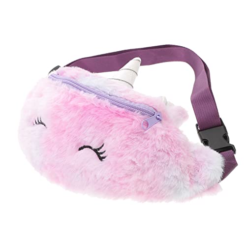 Veemoon 1Stück Brusttasche Plüsch Hüfttasche für Vielseitige Schultertasche mit Einstellbaren Trägern für Reisen Freizeit von Veemoon