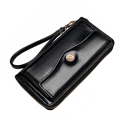 Veemoon 1stück Damen Geldbörse Tragbare Lange Geldtasche Mit Viel Stauraum Modische Handtasche Für Münzen Smartphone Und Kleine Gegenstände Für Alltag Und Reisen von Veemoon