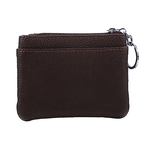 Veemoon 1Stück Damen Münztasche Hochwertigem Handgefertigte Geldbörse Mit Schlüsselring Multifunktional Für Reisen Elegantes Design Langlebig von Veemoon