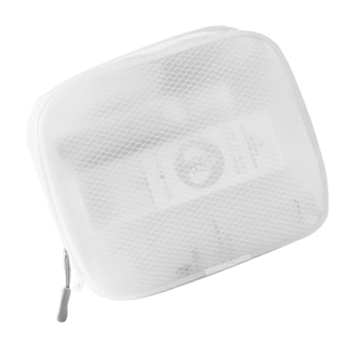 Veemoon Eva Netz Kosmetiktasche 1Stück Tragbare Reißverschluss Make Up Tasche für Damen Reise Organizer von Veemoon