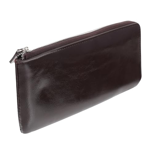 Veemoon Lange Herren-geldbörse Aus Strapazierfähigem Material Mit Reißverschluss Großzügige Kapazität Geeignet Als Reise-Handtasche Oder Lässige Clutch Für Büro Und Partys von Veemoon