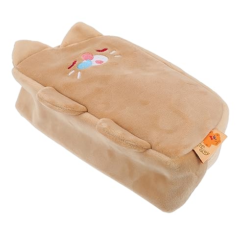 Veemoon Katzen-federmäppchen Aus Plüsch Cartoon-Design Mit Reißverschluss Passend Für Stifte Und Kleine Notizblöcke Für Studenten Und Junge Mädchen von Veemoon