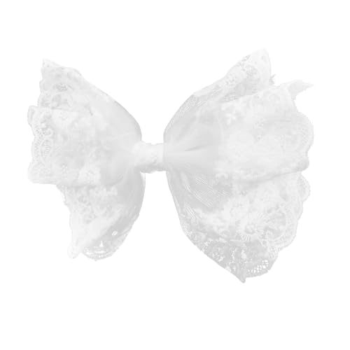 Veemoon Mädchen Haarspange Niedlicher Feen-haarclip Mit Spitzen-design Für Hochzeiten Partys Und Tanzveranstaltungen Leicht Und Tragbar Langlebige Materialien von Veemoon