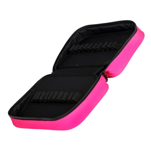 Veemoon 1stück Großer Marker Pen Bag Für Stifte Tragbarer Malpinsel Aufbewahrungstasche Federmäppchen Für Künstler Und Schüler Leuchtendem Rosarot von Veemoon