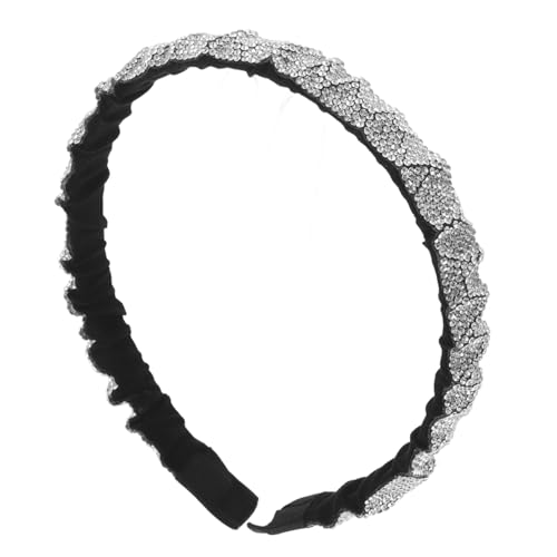 Veemoon Damen Haarband Mit Strass Für Mädchen Und Frauen Kopfbekleidung Aus Hochwertigen Materialien Stilvoller Haarschmuck Mit Glänzenden Steinen von Veemoon