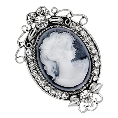 Veemoon Antike Vintage Brosche Mit Strass Intarsien Aus Legierung Für Schmuck Und Elegantes Aussehen Bei Partys Festivals Und Daily Gebrauch von Veemoon