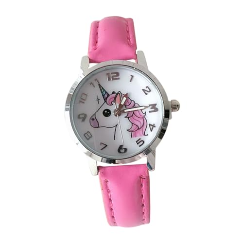 Veemoon Junge Mädchen Armbanduhr Mädchen Cartoon Design Kinderuhr Einstellbare Quarzuhr Mit Lederarmband Für Schule Und Freizeit Für von Veemoon