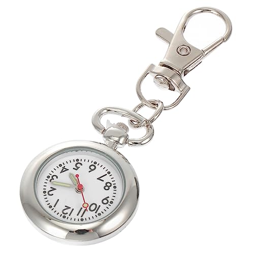 Veemoon Tragbare Hängende Uhr Schlüsselanhänger Mit Ziffern Für Schüler Und Pflegekräfte Unisex Schlüsselring Pendant Praktische Taschenuhr Für Prüfungen Und Alltag von Veemoon