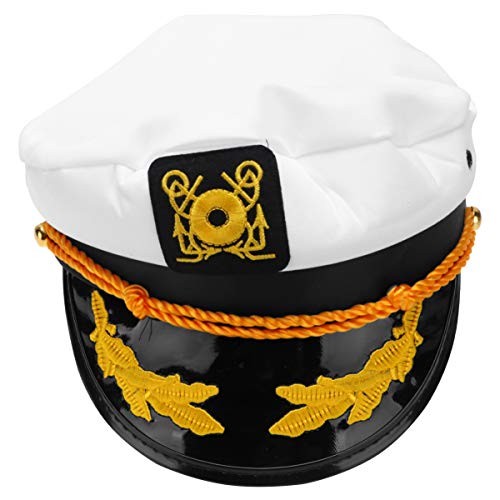 Veemoon 1stück Unisex Kapitänsmütze Mit Verstellbarem Design Accessoire Für Cosplay Partys Und Festivals Aus Strapazierfähigem Material Gefertigt Für Männer Und Frauen Geeignet von Veemoon