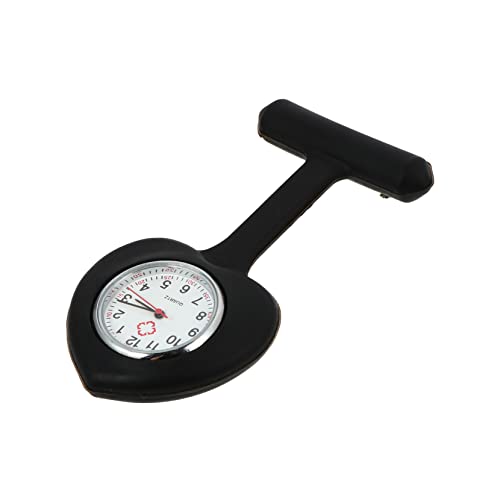 Veemoon 1stk Schwesterntisch Clip-krankenschwesteruhr Clip Ansehen Anstecknadel Für Die Krankenschwester Pflege-schlüsselanhänger Stiftlicht Black Spiegelmaterial: Gewöhnlicher Glasspiegel von Veemoon