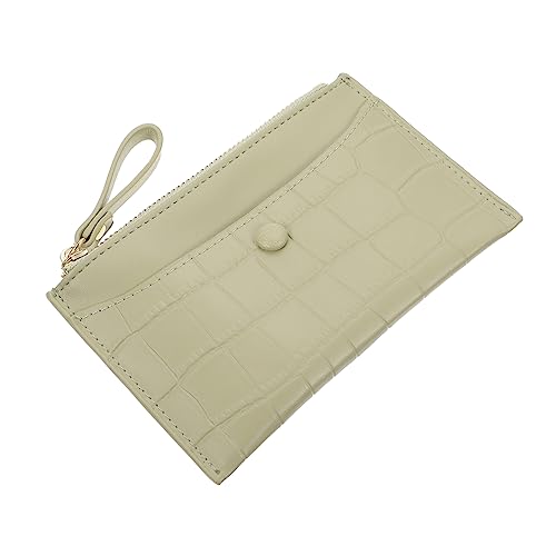 Veemoon 1stück Damen Geldbörse Pu Zipper Geldbeutel Für Karten Münzen Und Bargeld Multifunktionale Und Elegante Aufbewahrungstasche von Veemoon