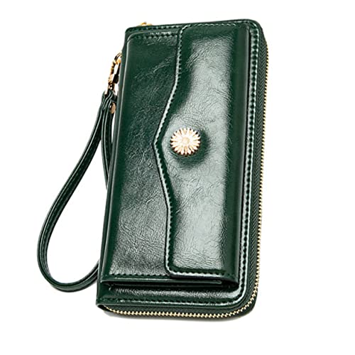 Veemoon 1stück Damen Wallet Handtasche Mit Großem Münzfach Tragbare Fashion Geldbörse Für Alltag Reisen Shopping Für Lippenstift Mobiltelefone Und Kosmetik von Veemoon