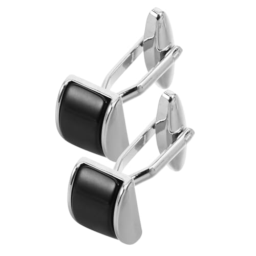 Veemoon 2 Elegante Manschettenknöpfe Für Herren Hemdknöpfe Mit Zeitlosem Reiz – Manschettenknopfschmuck Für Männer – Stilvoller Französischer Verbindungsverschluss Für Hemden von Veemoon