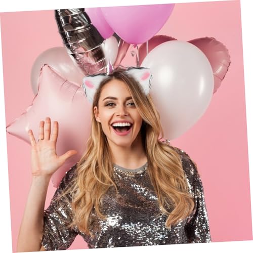 Veemoon 2 Paare Cosplay Katzenohren Haarspangen Flauschig Simulation Ohrclips Schwarz und Süßes Haarschmuck Zubehör für Damen und Mädchen von Veemoon