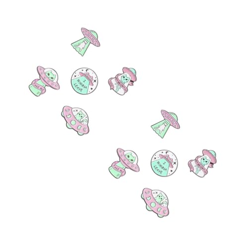 Veemoon 2 Sätze Anstecknadel Aus Legierung Katzen Emaille Brosche Kreative Anstecknadel Wissenschafts Emaille Anstecker Brosche Süße Anstecknadel Emaille Anstecker 5 Stück * 2 von Veemoon