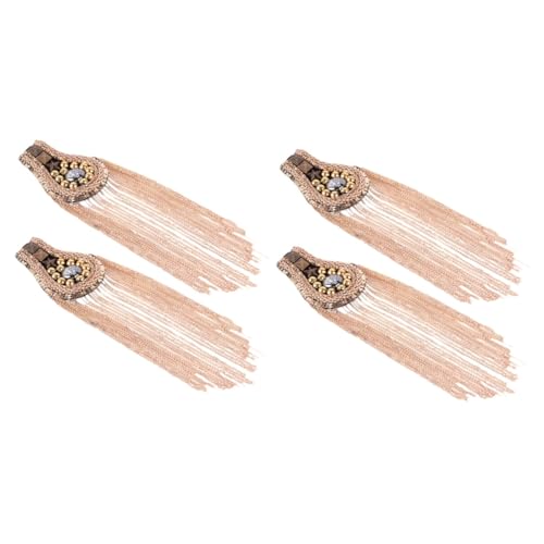 Veemoon 2 Sätze Quaste Schulterepauletten Schulterklappen Für Kleidung Hüte Accessoires Korrosionsbeständigem Material Mit Sicherheitsnadel Zur Einfachen Befestigung 2 Stücke * 2 Veemoon 2 Sätze Quaste Schulterepauletten Schulterklappen Für Kleidung Hüte Accessoires Korrosionsbeständigem Material Mit Sicherheitsnadel Zur Einfachen Befestigung 2 Stücke * 2 von Veemoon