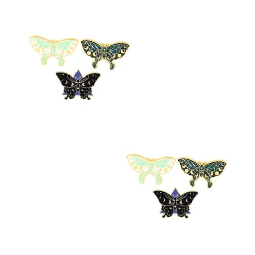 Veemoon 2 Sätze Schmetterlingsbroschen Teiliges Legierung Cartoon Abzeichen Für Kleidung Hüte Schals Emaille Brosche Für Kreative Outfits Dekoration 3 Stück * 2 Veemoon 2 Sätze Schmetterlingsbroschen Teiliges Legierung Cartoon Abzeichen Für Kleidung Hüte Schals Emaille Brosche Für Kreative Outfits Dekoration 3 Stück * 2 von Veemoon