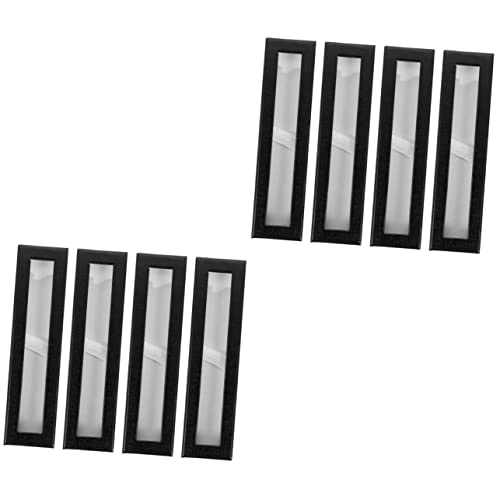 Veemoon 2 Sätze Teiliges Papier Stiftbox Mit Transparentem Fenster Strapazierfähige Geschenkverpackung Aufbewahrungs Und Präsentationsbox Für Kugelschreiber Und Füllfederhalter 4 Stück * 2 von Veemoon