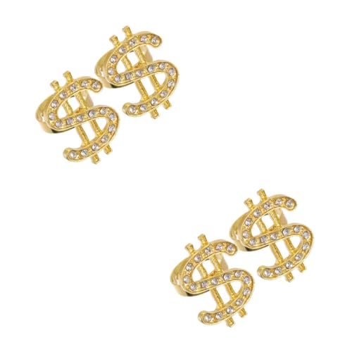 Veemoon 2 Sätze Teiliges Punk Geld Ring Für Damen Offener Verstellbarer Modering Für Besondere Anlässe Elegant Praktisch Für Partys Hochzeiten 2 Stück * 2 von Veemoon