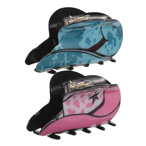 Veemoon 2stücke Westernhut-krallenklammer Für Damen Kleine Haarspangen Mit Cowgirlhut-dekor Haarklammern Für Dickes Und Dünnes Haar Vielseitig Für Partys Zeremonien Und Alltag von Veemoon