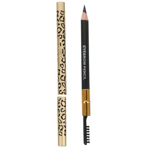 Veemoon 2stücke Augenbrauenstift Mit Pinsel Langlebiger Professioneller Augenbrauen-make-up-stift Beidseitig Verwendbar Für Tägliche Anwendung Schwarz von Veemoon