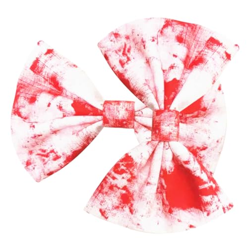 Veemoon 2 Stück Blutige Schleifen Haarspangen für Halloween Gruselige Haaraccessoires mit Blutigen Druckmustern für Kostümpartys und Veranstaltungen Geeignet für Damen und Mädchen Veemoon 2 Stück Blutige Schleifen Haarspangen für Halloween Gruselige Haaraccessoires mit Blutigen Druckmustern für Kostümpartys und Veranstaltungen Geeignet für Damen und Mädchen von Veemoon