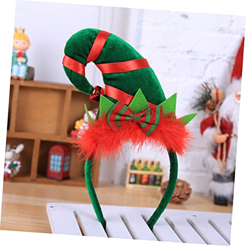 Veemoon 2 Stück Bunte Federhaarbänder Weihnachts Haarreifen Festliche Kopfbedeckung Party Dekoration für Damen Mädchen von Veemoon