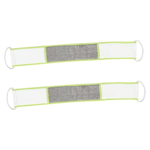 Veemoon 2 Stück Doppelseitiges Peeling Badetuch Langes Body Scrub Towel mit Dickem Luftdurchlässigem Material Sanftes Entfernen von Abgestorbener Haut für Rücken Nacken und Beine Veemoon 2 Stück Doppelseitiges Peeling Badetuch Langes Body Scrub Towel mit Dickem Luftdurchlässigem Material Sanftes Entfernen von Abgestorbener Haut für Rücken Nacken und Beine von Veemoon