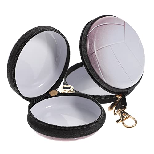 Veemoon Volleyball-Tasche Geldbörse Kompakte Aufbewahrungsbox Weißblechmaterial Ideal Für Geldbörsen von Veemoon