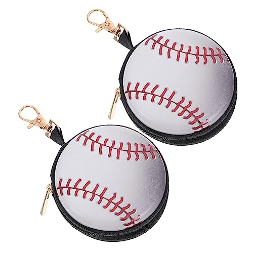 Veemoon 2stücke Cartoon Münzbeutel in Ballform Robuster Tinplate Geldbeutel Für Junge Mädchen Geschenkes Für Schule Und Freizeit Kompakt Und Praktisch Zu Tragen von Veemoon