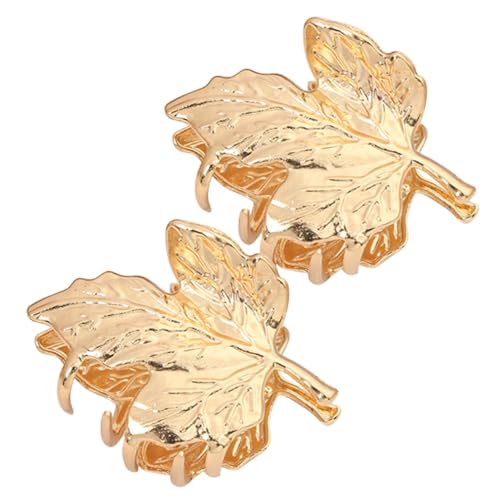 Veemoon 2 Stück Große Haarklammern für Damen Stilvolle Design Haarspangen Rutschfeste Claw Clips für Dickes Feines Langes und Kurzes Haar für Alltag Parties und Hochzeiten von Veemoon