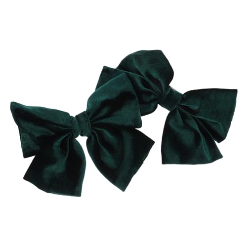 Veemoon 2 Stück Haarschleifen Clips Große Haarspangen für Damen Dekorative Schleifen Haarclips Dunkelgrün für Mädchen und Verschiedene Outfits Starker Langlebigkeit Veemoon 2 Stück Haarschleifen Clips Große Haarspangen für Damen Dekorative Schleifen Haarclips Dunkelgrün für Mädchen und Verschiedene Outfits Starker Langlebigkeit von Veemoon