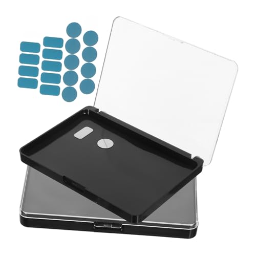 Veemoon 2stücke Leere Make-up-palette Kosmetikpfanne Für Lidschatten Highlighter Contour Aufbewahrungsbox Transparenter Deckel Lidschatten-organizer von Veemoon