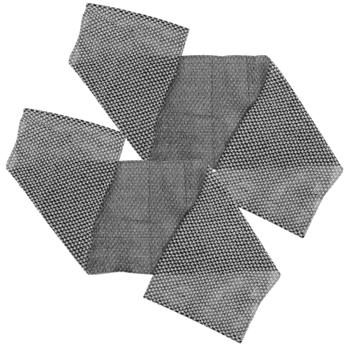 Veemoon 2 Stück Leichtgewichtige Japanische Peeling Handtücher Weicher Langer Rückenschrubber für Dusche Multifunktionales Badetuch für Hauttypen Schwarz mit Netzstruktur von Veemoon