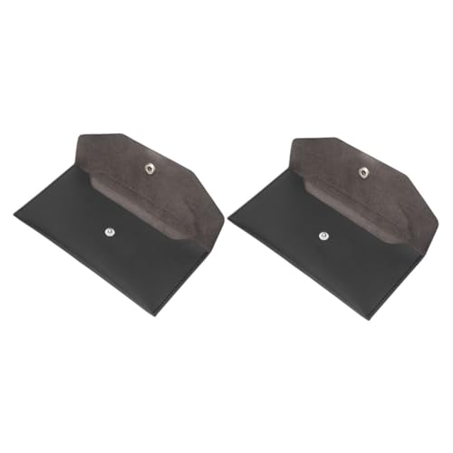 Veemoon 2stücke Damen Pu Leder Geldbörse Lange Clutch Für Reisen Und Alltag Robuster Und Eleganter Geldbeutel Im Umschlag-Stil Für Verschiedene Anlässe von Veemoon