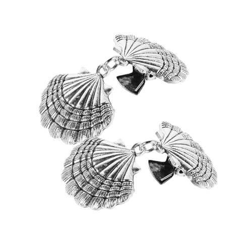 Veemoon Pulloververschluss Für Damen 2 Stück Retro-clip Strickjacken-clip Schalnadel Kragen Elegante Schnalle Modeschmuck Kleidungszubehör von Veemoon