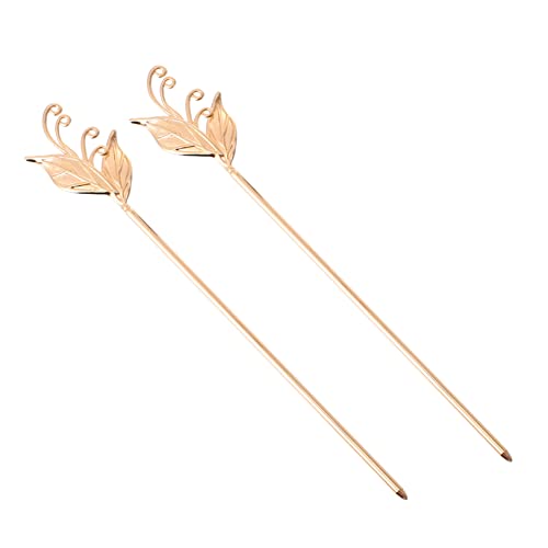 Veemoon 2 Stück Vintage Haarstäbchen aus Haarnadeln im Chinesischen Stil Dekorative Haaraccessoires für Damen für Hochzeiten und Besondere Anlässe von Veemoon