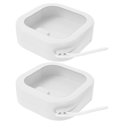 Veemoon 2stücke Haar-organizer Für Haarschmuck Aufbewahrungsbox Für Haar-accessoires Tragbar Für Reisen Kleiner Organizer Für Unterwegs Schmuckschatulle Für Haar-produkte von Veemoon