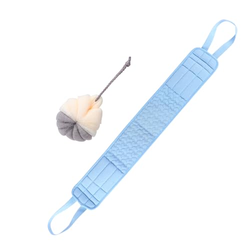 Veemoon 2 Stück Teiliges Duschset Badetuch mit Massagefunktion Langes Rücken Peelingband und Weicher Duschball zur Gründlichen Hautreinigung und Komfortablen Anwendung Zufällige Farbe Veemoon 2 Stück Teiliges Duschset Badetuch mit Massagefunktion Langes Rücken Peelingband und Weicher Duschball zur Gründlichen Hautreinigung und Komfortablen Anwendung Zufällige Farbe von Veemoon