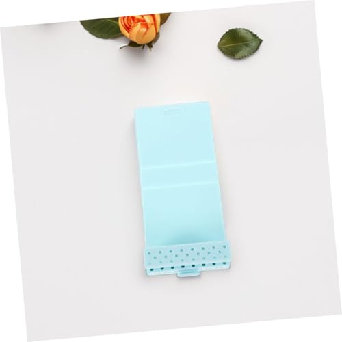 Veemoon 2 Stück Tragbarer Nagelbohrer Bits Halter Teiliges Kompakter Nagelwerkzeug Organizer aus Robustem Material Platzsparend Vielseitig für Maniküre Pediküre Gel und Acrylnägel Geeignet von Veemoon