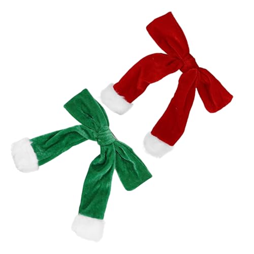 Veemoon 2stücke Teiliges Haarklammern Für Damen Weihnachts Haarschmuck Und Weiche Clip Für Frisuren Wie Hochsteckfrisuren Zöpfe Und Pferdeschwänze von Veemoon