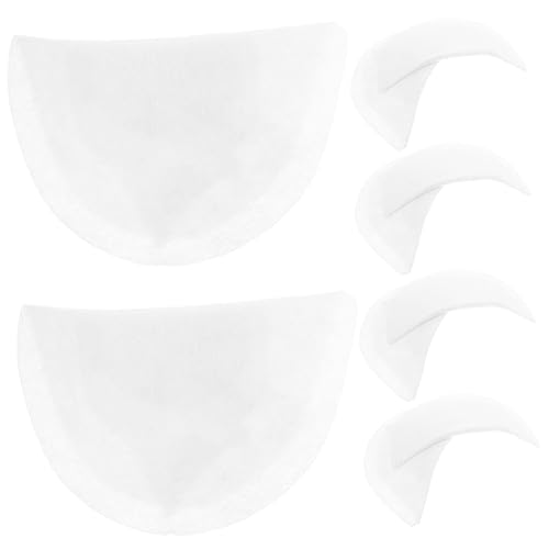 Veemoon 20 Paar Baumwoll Schulterpolster für Anzüge Mäntel und Jacken Rutschfest Atmungsaktiv Ergonomisches Design für Damen und Herren von Veemoon