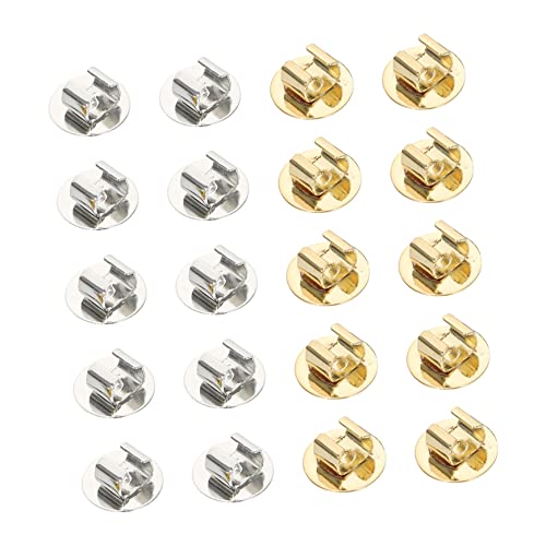 Veemoon 20 Stück Teiliges DIY Haargummi Zubehör C Förmige Haarschmuck Ringe für Mädchen Langlebige Haargummi Schnallen für Kreative Frisuren und Personalisierte Styles von Veemoon