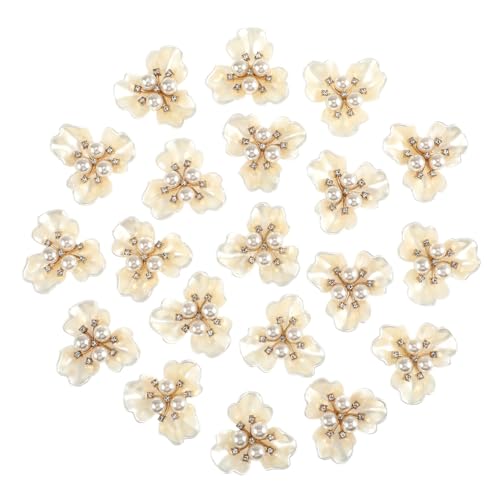 Veemoon 20 Stück Teiliges Hochwertiger Haarschmuck aus Langlebiger Legierung mit Künstlichen Perlen und Rosenform Eleganter Kopfschmuck für Damen für Diy Frisuren und Festliche Anlässe von Veemoon