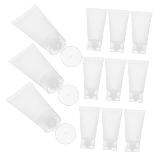Veemoon 20 Stück Teiliges Nachfüllbare Lotion Flaschen Weiche Kosmetik tuben Auslaufsichere Handcreme Behälter Reise toilettenartikel Quetschbare Reinigungslotion Verpackung von Veemoon