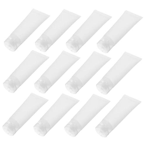 Veemoon 20 Stück Teiliges Nachfüllbare Quetschflaschen Handcreme Tuben Leere Kosmetikbehälter Wiederverwendbare Lotion Tuben für Zahnpasta Gesichtscreme Shampoo Toilettenartikel von Veemoon