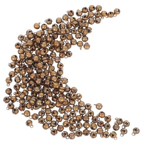 Veemoon 200 Stück Kleine Bronzene Glöckchen Mini Glocken Im Vintage Stil Antike Dekorative Schmuckanhänger Zum Selbermachen Für Haustierhalsband Hunde Und Katzenspielzeug Veemoon 200 Stück Kleine Bronzene Glöckchen Mini Glocken Im Vintage Stil Antike Dekorative Schmuckanhänger Zum Selbermachen Für Haustierhalsband Hunde Und Katzenspielzeug von Veemoon