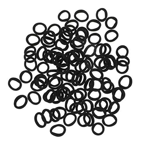 Veemoon 200stücke Junge Mädchen Haarband Einfache Haargummis Für Mädchen Leichte Haarringe Aus Weichem Stoffmaterial Dekorative Kopfbedeckungen Haarschmuck Für Verschiedene Frisuren von Veemoon